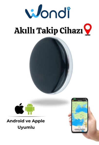 Wondi%20IOS%20&%20Android%20Uyumlu%20Airtag%20Akıllı%20Gps%20Takip%20Cihazı