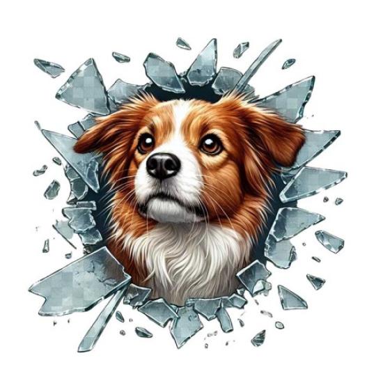 Wondi Australian Shepherd Araç Stickerı