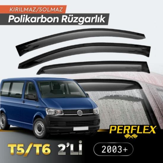 VW T5/T6 2’li 2003+ Cam Rüzgarlığı V2 Mugen