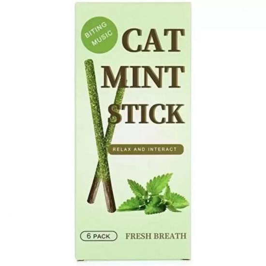 Matatabi Cat Nep Matatabi Cat Mint Stick Meyveli Kedi Otlu 6’lı 14cm