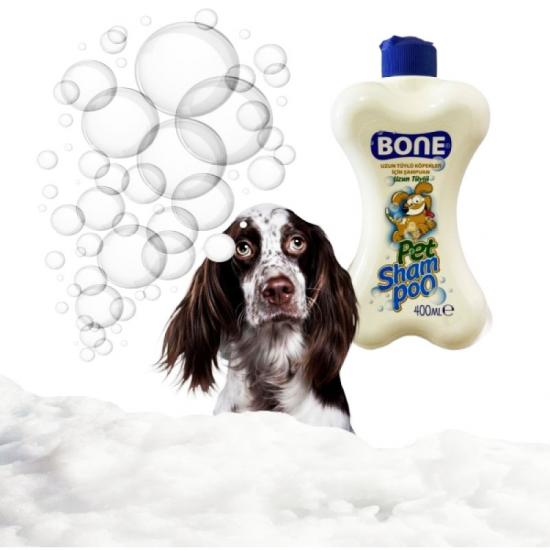 Bone Uzun Tüylü Köpekler İçin Şampuan 400 ML.