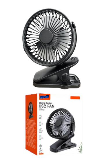 MANDALLı TAşıNABILIR USB-A ÇıKışLı MASAÜSTÜ FAN-SQ2141